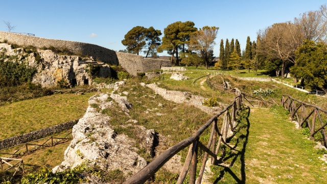 Visita de la zona arqueológica de Siracusa